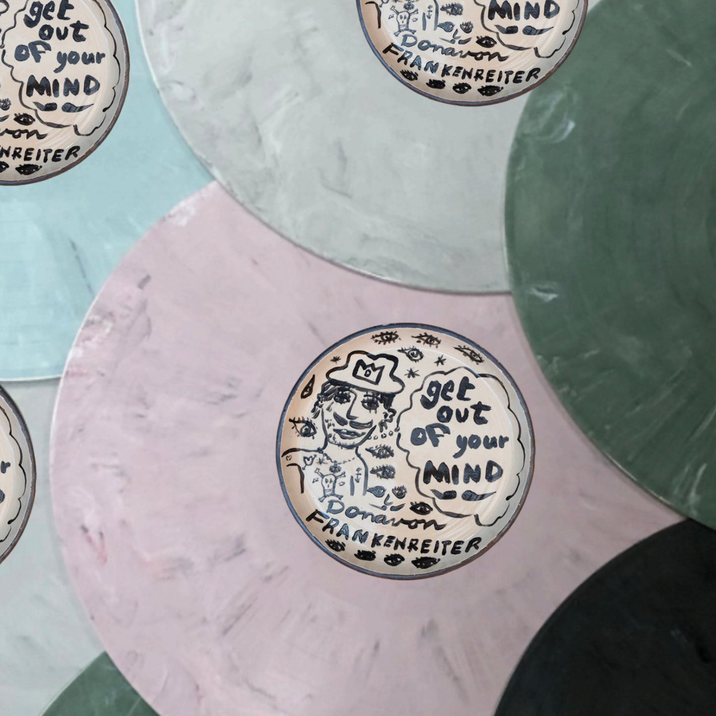 GET OUTTA YOUR MIND - Vinyl (Surfrider Foundation Collab) - 100% Recycled Plastic