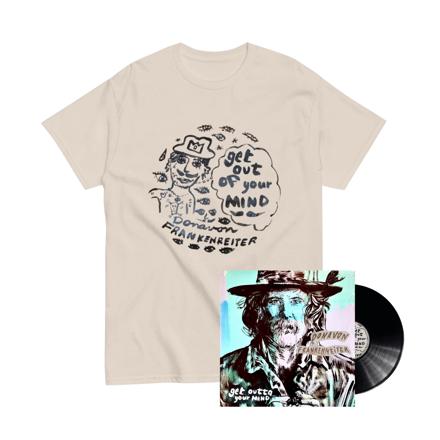 GET OUTTA YOUR MIND - FAN PACK (VINYL + T-SHIRT)