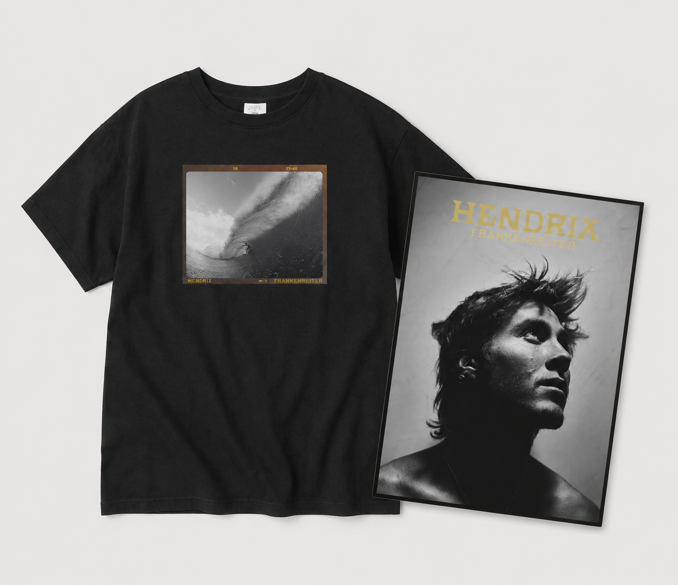 Hendrix Frankenreiter - T-Shirt + Poster (Bundle)