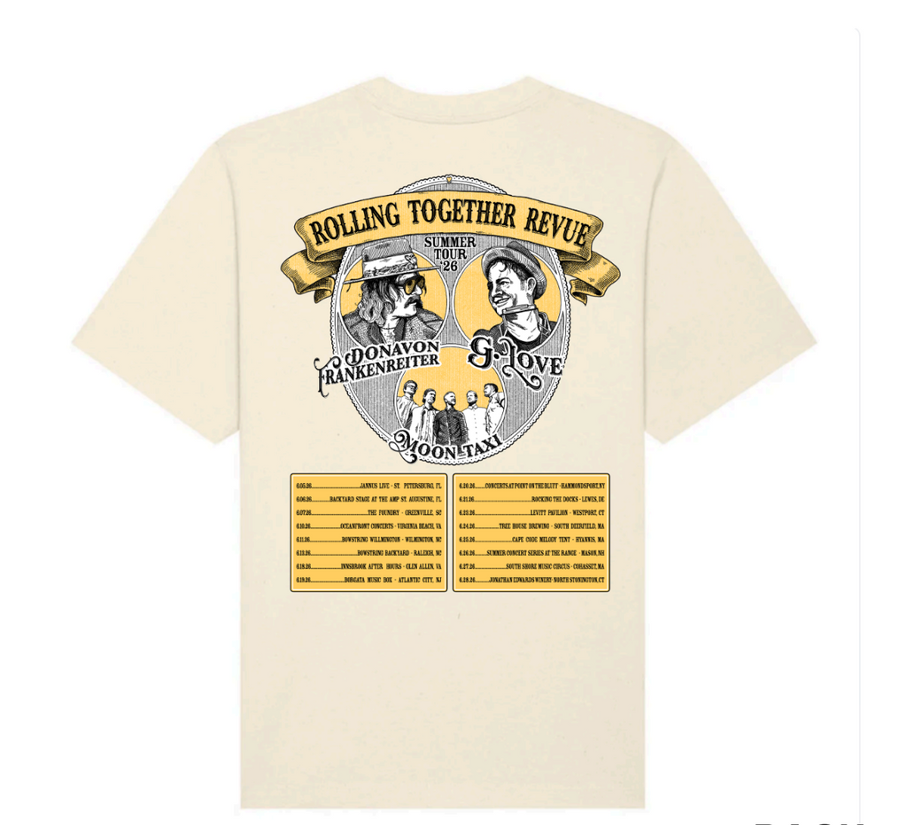 Rolling Together T-Shirt (feat. G Love & Moon Taxi)