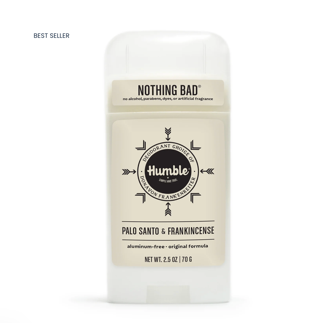 Signature Humble Scent! (Palo Santo &amp; Frankincense Deodorant)
